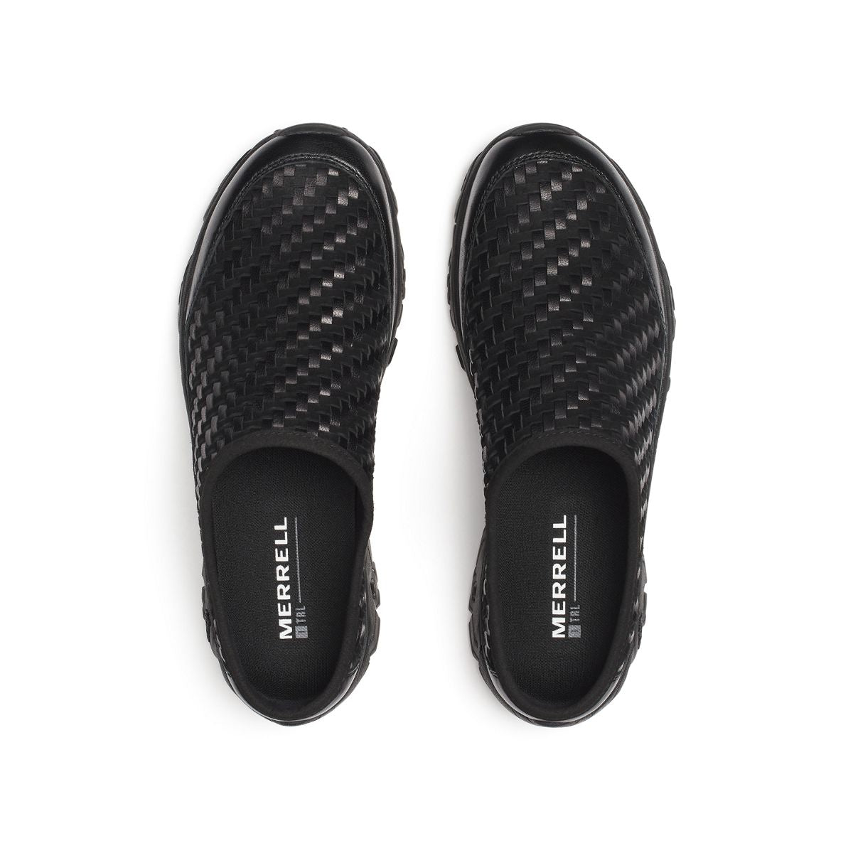 Unisex Moab 2 Slide Leather Woven 1TRL Casual Slip Ons