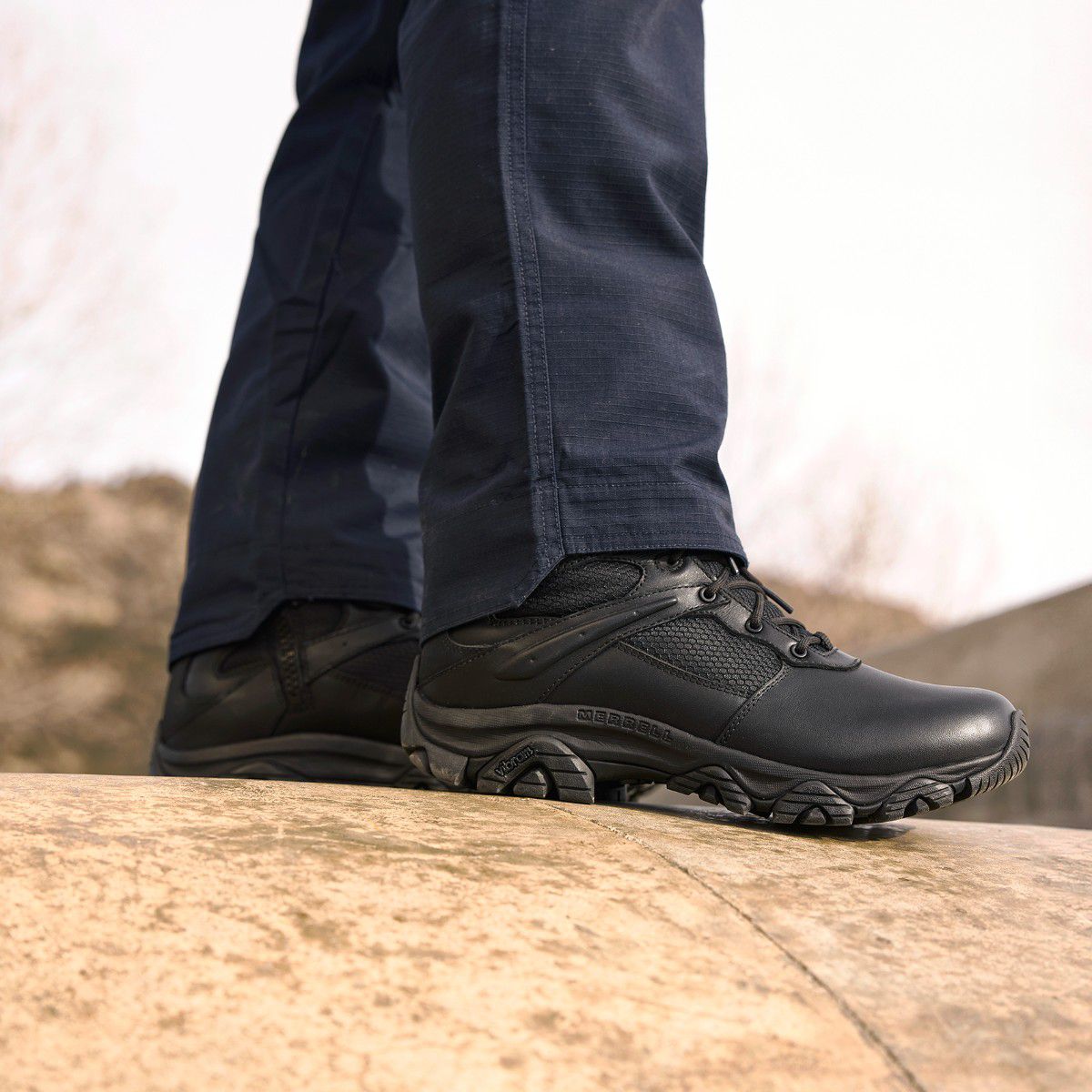 Men Moab 3 8" Tactical  Zip Waterproof Boot