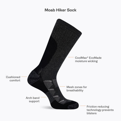 Moab Hiker Low Cut Sock - Socks