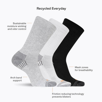 Recycled Low Cut Tab Sock 3 Pack - Socks