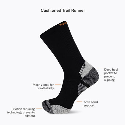 Cushion Trail Runner Tab Sock - Socks