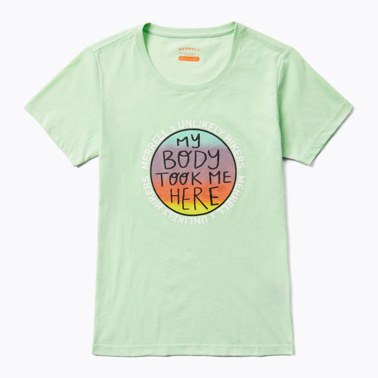 Women Unlikely Hikers X Merrell Short Sleeve Tee